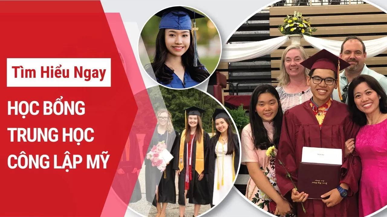 Học bổng trung học công lập Mỹ 100%
